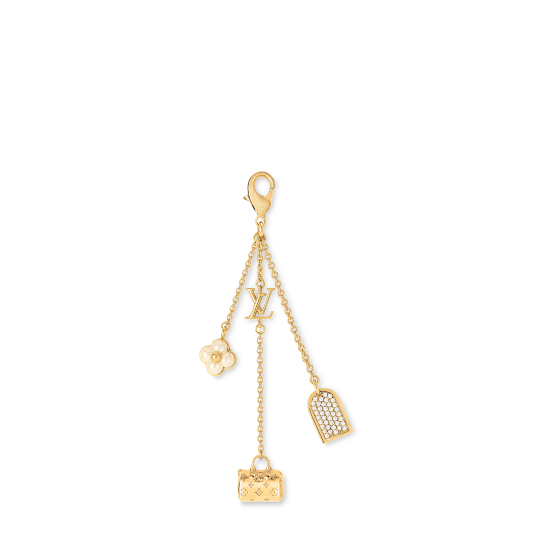 【人気デザイン・美品】ルイヴィトン☆タンクトップ モノグラム チャーム リボン louis-vuitton--